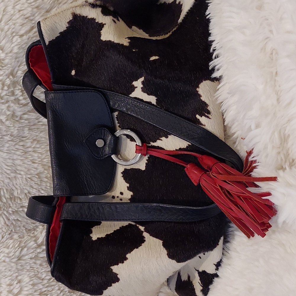 Claudia Firenze Cowhide Tote